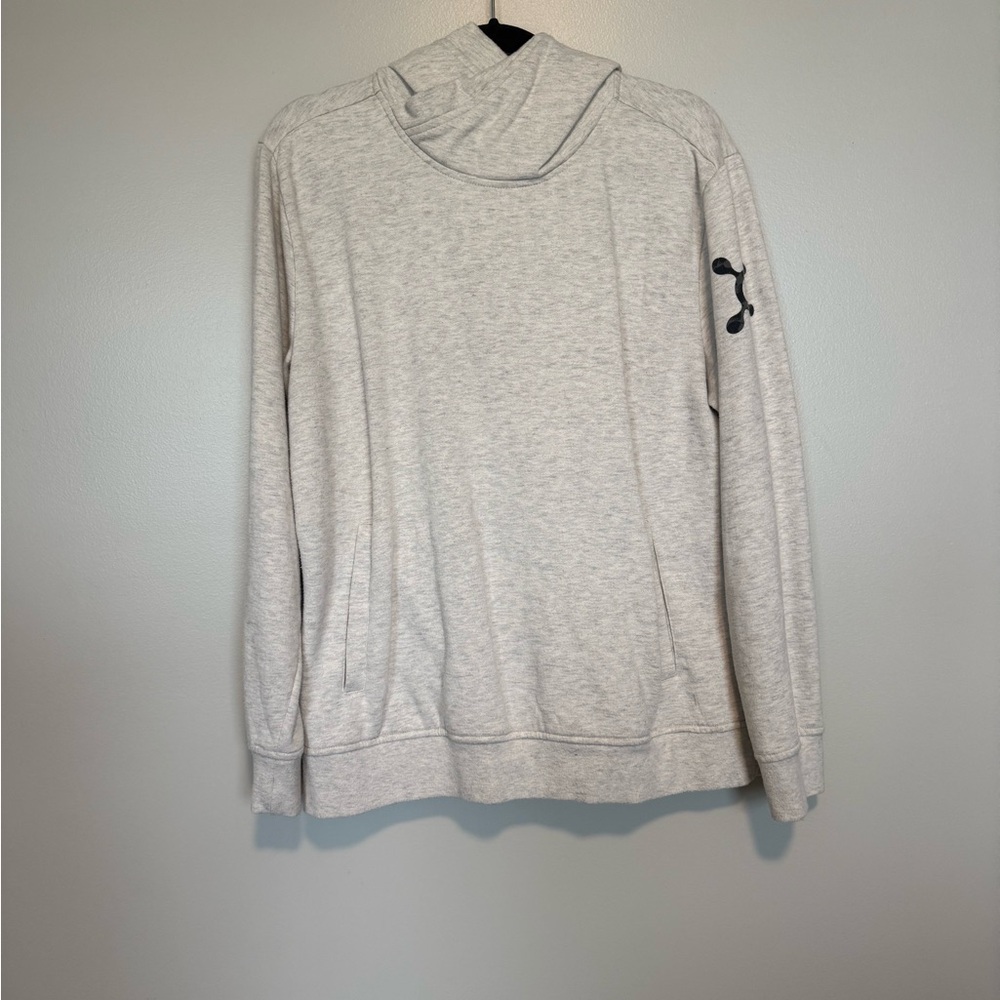 Light gray Orangetheory pullover sweatshirt